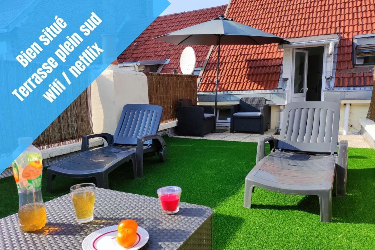 Joli Petit T2 Terrasse Proche Du Phare Apartment Calais Ngoại thất bức ảnh